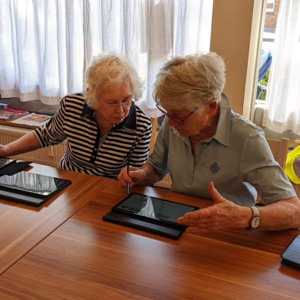 Gemeinsames lernen, Tabletkurs fuer Anfängerinnen und Anfänger